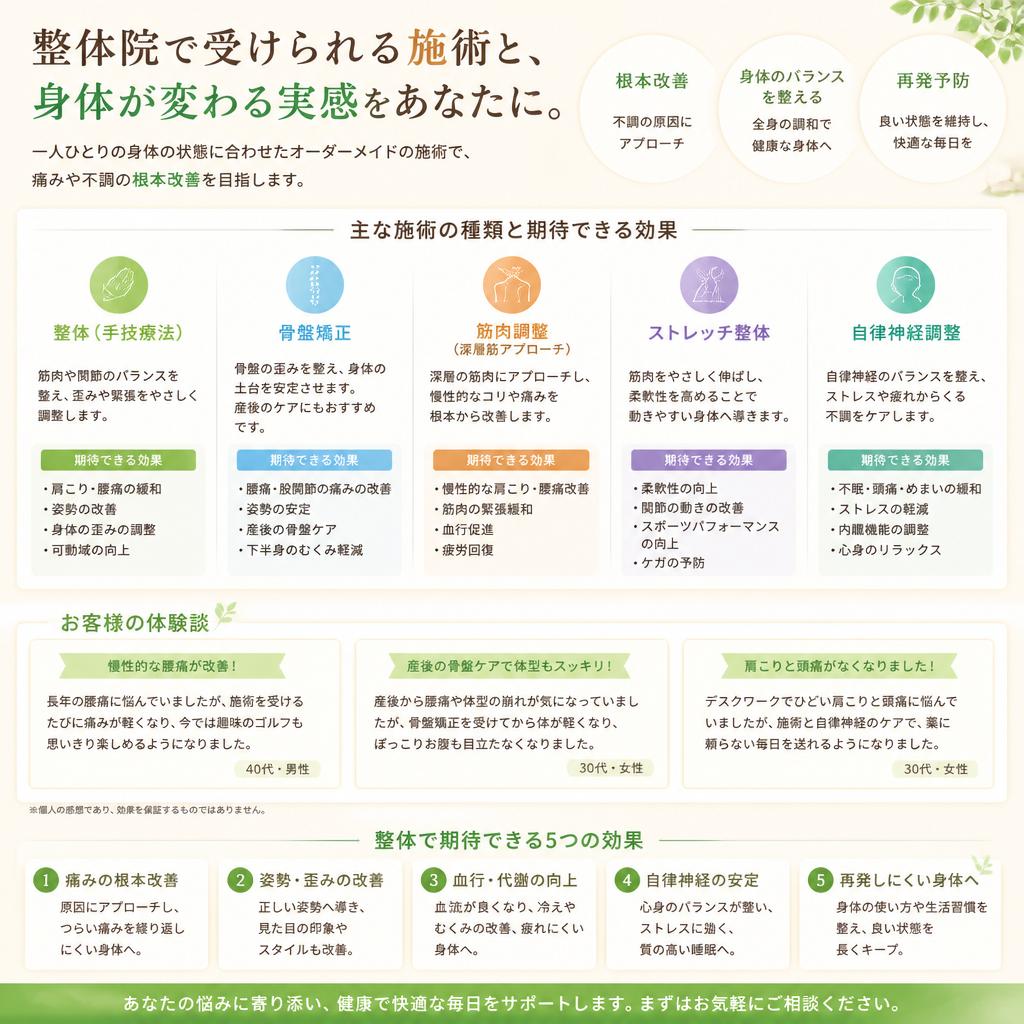 整体で得られる効果